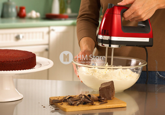 Ручной миксер KitchenAid 9-Speed Hand Mixer, Empire Red. Купить
