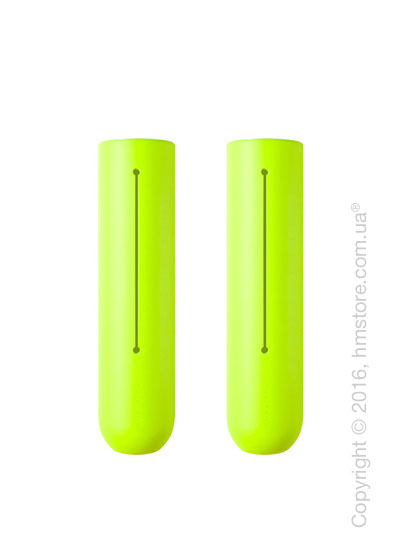 Силиконовые накладки Soft Grip для скакалки Tangram Smart Rope, Green