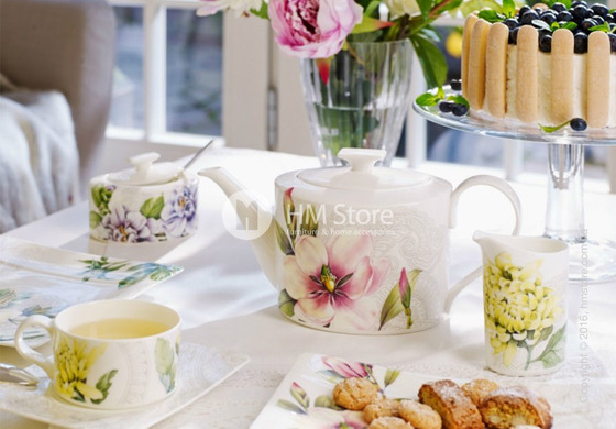 Чашка с блюдцем Villeroy & Boch коллекция Quinsai Garden, 230 мл