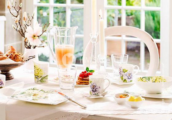 Чашка с блюдцем Villeroy & Boch коллекция Quinsai Garden, 230 мл