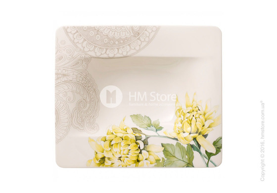 Тарелка столовая глубокая Villeroy & Boch коллекция Quinsai Garden