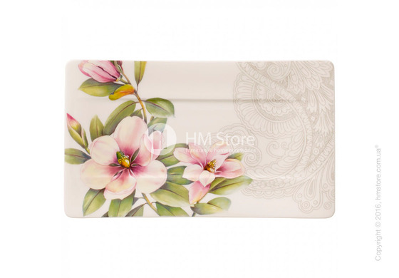 Блюдо для подачи Villeroy & Boch коллекция Quinsai Garden, 24x14 см