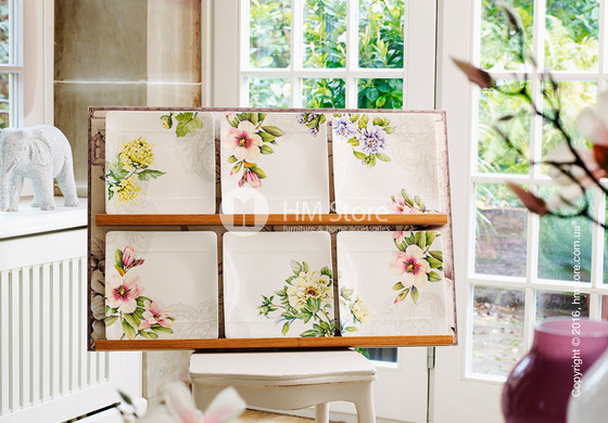 Тарелка столовая мелкая Villeroy & Boch коллекция Quinsai Garden, Motiv A