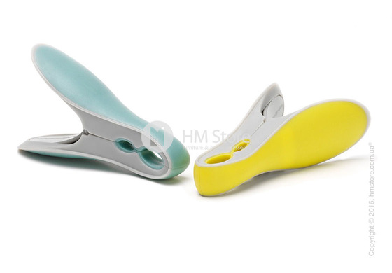 Набор прищепок для белья Вrabantia Smart Clothes Pegs, Yellow and Mint, 8 шт.