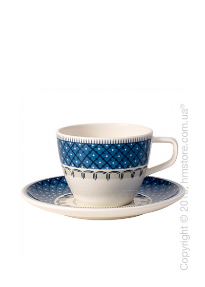 Чашка с блюдцем Villeroy & Boch коллекция Casale Blu 250 мл