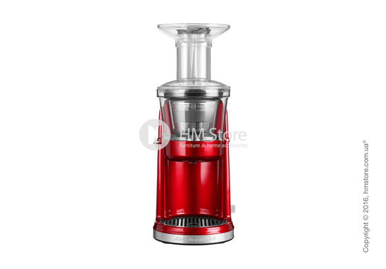 Шнековая соковыжималка KitchenAid Artisan Maximum Extraction Juicer, Candy Apple Red