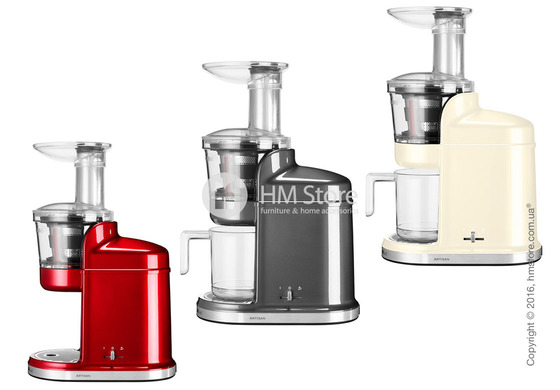 Шнековая соковыжималка KitchenAid Artisan Maximum Extraction Juicer, Candy Apple Red