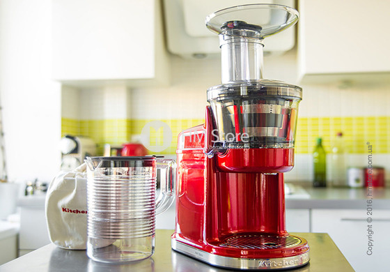 Шнековая соковыжималка KitchenAid Artisan Maximum Extraction Juicer, Candy Apple Red