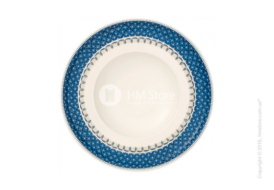 Тарелка для пасты Villeroy & Boch коллекция Casale Blu