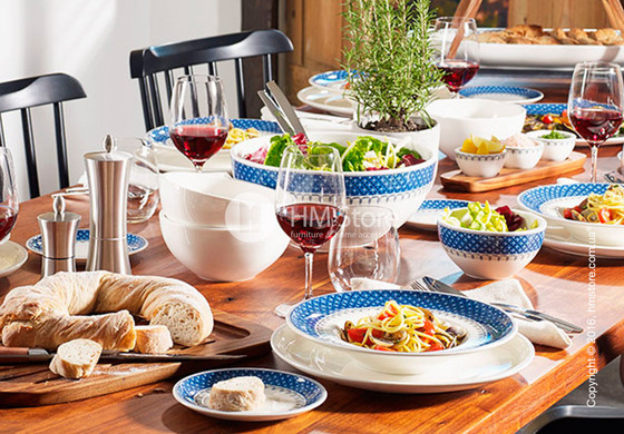 Тарелка для пасты Villeroy & Boch коллекция Casale Blu