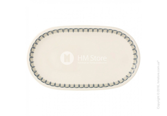 Блюдо для подачи Villeroy & Boch коллекция Casale Blu, 28x16 см