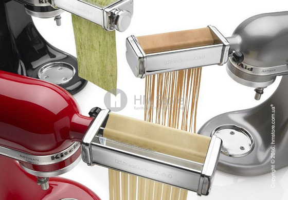 Набор роликовых ножей для пасты KitchenAid Pasta Rolle and Cutter Set, 3 предмета