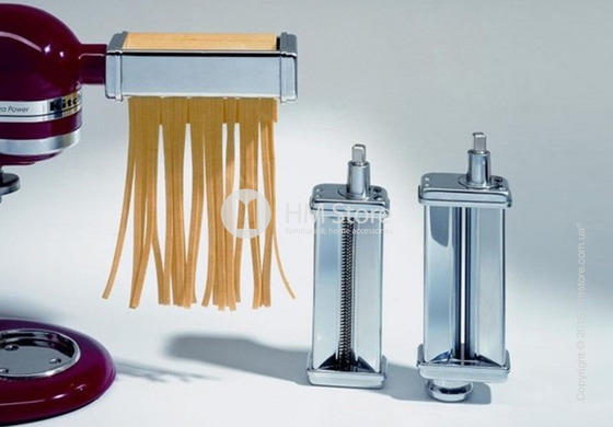 Набор роликовых ножей для пасты KitchenAid Pasta Rolle and Cutter Set, 3 предмета
