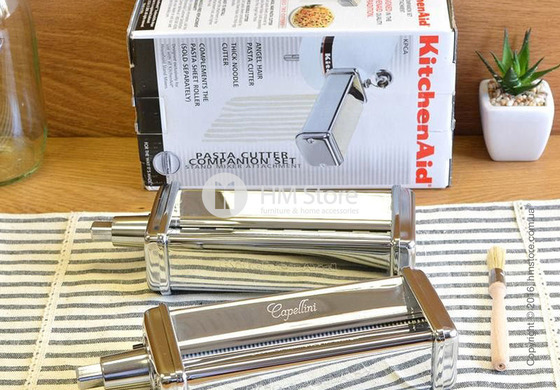 Набор роликовых ножей для пасты KitchenAid Pasta Rolle and Cutter Set, 3 предмета