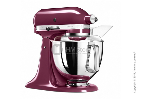 Планетарный миксер KitchenAid Artisan Series 5-Quart Tilt-Head Stand Mixer Plus Bowl 4.8 л, Boysenberry. Купить