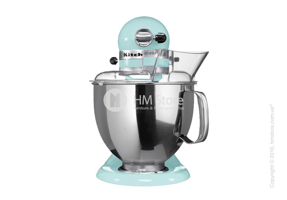 Планетарный миксер KitchenAid Artisan Series 5-Quart Tilt-Head Stand Mixer Plus Bowl 4.8 л Ice. Купить