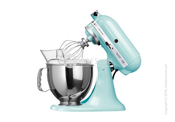 Планетарный миксер KitchenAid Artisan Series 5-Quart Tilt-Head Stand Mixer Plus Bowl 4.8 л Ice. Купить