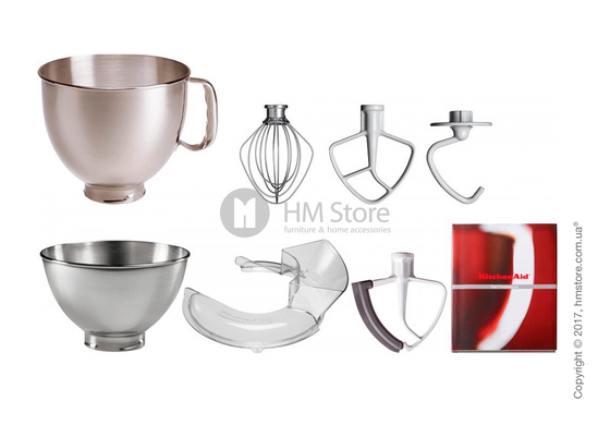 Планетарный миксер KitchenAid Artisan Series 5-Quart Tilt-Head Stand Mixer Plus Bowl 4.8 л, Tangerine. Купить