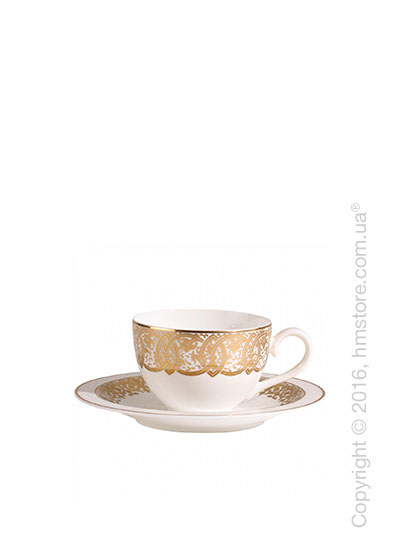 Чашка с блюдцем Villeroy & Boch коллекция Golden Oasis, 2 предмета
