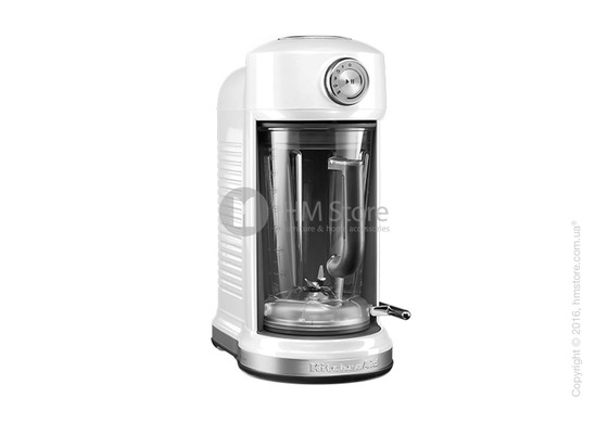 Блендер KitchenAid Artisan Torrent™ Magnetic Drive Blender, Frosted Pearl White. Купить