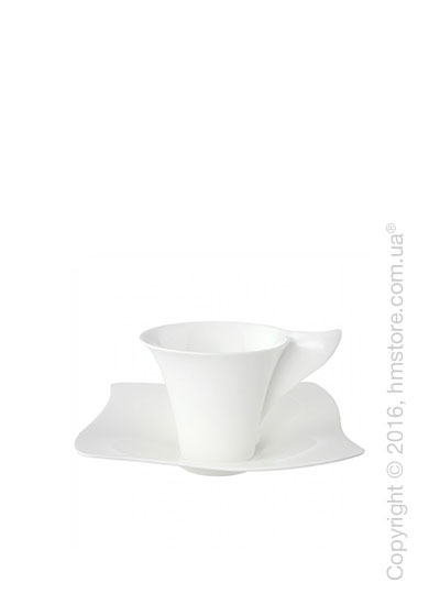 Чашка с блюдцем Villeroy & Boch коллекция New Wave Premium, 2 предмета