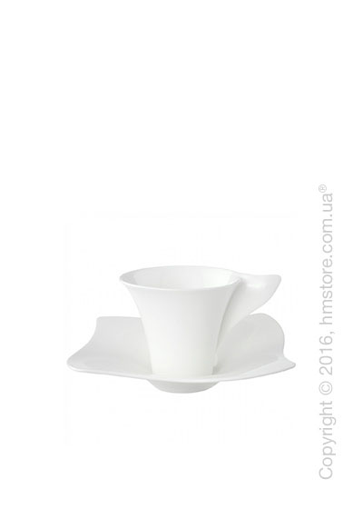 Чашка для эспрессо с блюдцем Villeroy & Boch коллекция New Wave Premium 100 мл, 2 предмета