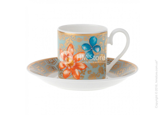 Чашка для эспрессо с блюдцем Villeroy & Boch коллекция Aureus, 2 предмета Чашка для эспрессо с блюдцем Villeroy & Boch коллекция Aureus, 2 предмета