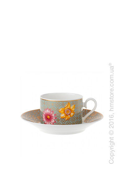 Чашка для чая с блюдцем Villeroy & Boch коллекция Aureus 200 мл, 2 предмета