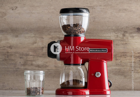 Кофемолка KitchenAid Artisan Burr Grinder, Medallion Silver. Купить