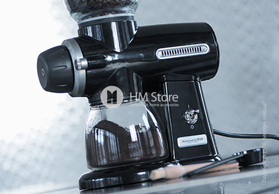 Кофемолка KitchenAid Artisan Burr Grinder, Onyx Black. Купить