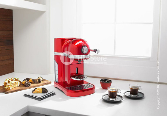 Кофеварка капсульная KitchenAid Artisan Nespresso, Frosted Pearl White. Купить