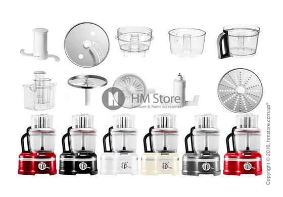 Кухонный комбайн KitchenAid Artisan Pro Line® Series 16-Cup Food Processor 4.0 л, Onyx Black. Купить