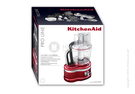 Кухонный комбайн KitchenAid Artisan Pro Line® Series 16-Cup Food Processor 4.0 л, Empire Red. Купить Кухонный комбайн KitchenAid Artisan Pro Line® Series 16-Cup Food Processor 4.0 л, Empire Red. Купить