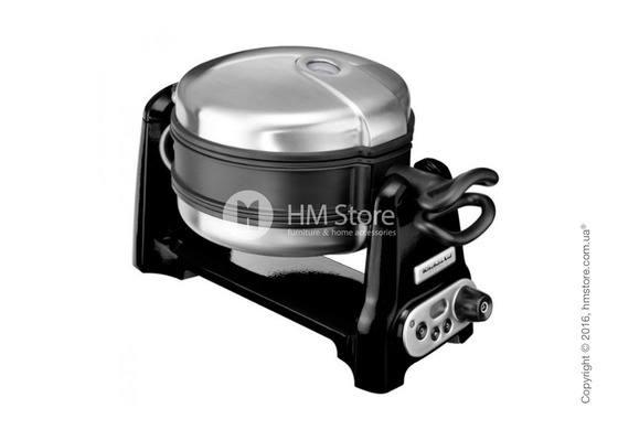 Вафельница KitchenAid Artisan Waffle Baker, Onyx Black