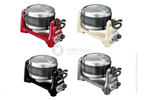 Вафельница KitchenAid Artisan Waffle Baker, Medallion Silver