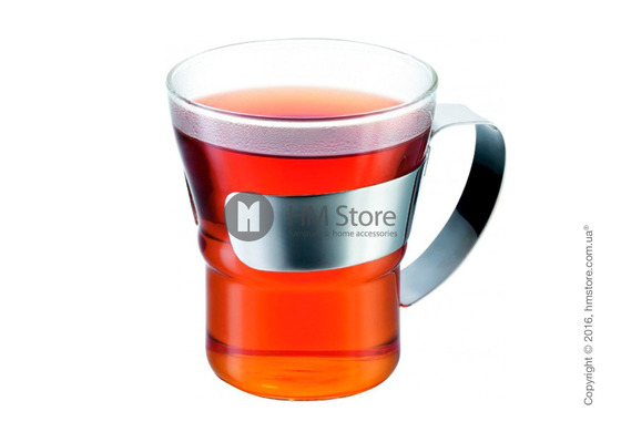 Набор чашек со стальной ручкой Bodum Assam 300 мл на 2 персоны  