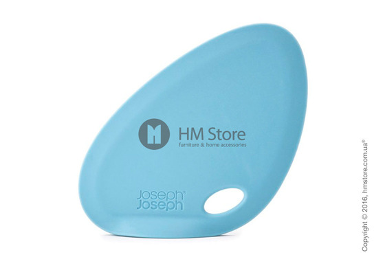 Силиконовая лопатка-скребок Joseph Joseph Fin Silicone Bowl Scraper, Blue