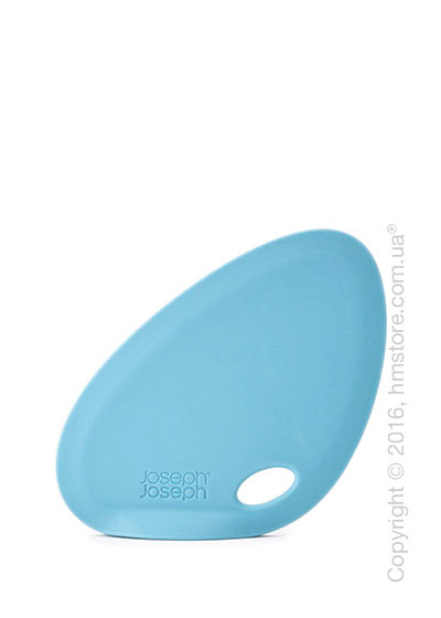 Силиконовая лопатка-скребок Joseph Joseph Fin Silicone Bowl Scraper, Blue