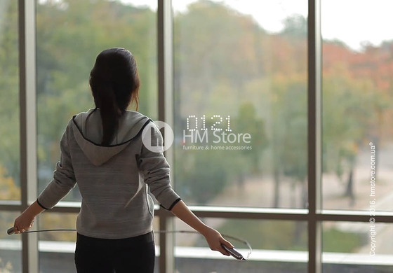 Умная скакалка Tangram Smart Rope, XL size, Black + силиконовые накладки Orange Soft Grip