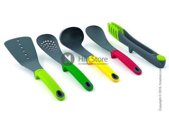 Набор кухонного инвентаря Joseph Joseph Elevate Utensils Gift Set with Tongs, Multi Colour Набор кухонного инвентаря Joseph Joseph Elevate Utensils Gift Set with Tongs, Multi Colour