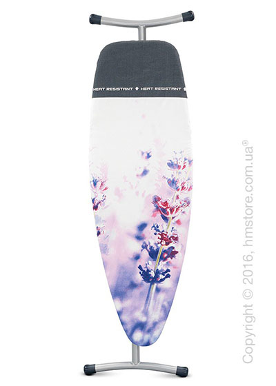 Гладильная доска Brabantia Heat Resistant Parking Zone, Metallic Grey and Lavender