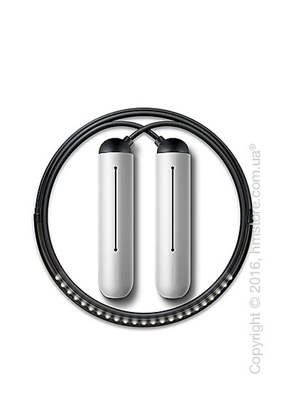 Умная скакалка Tangram Smart Rope, S size, Black + силиконовые накладки Neutral Soft Grip