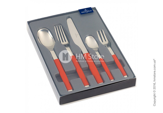 Набор столовых приборов Villeroy & Boch коллекция S+ Chili на 1 персону, 5 предметов