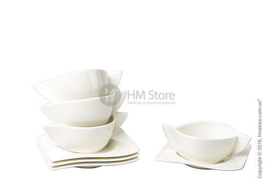 Тарелка столовая глубокая Villeroy & Boch коллекция New Wave, 450 мл