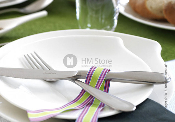 Тарелка столовая мелкая Villeroy & Boch коллекция Flow, 28 см