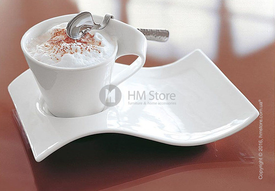 Тарелка десертная мелкая Villeroy & Boch коллекция New Wave, 20x14 см