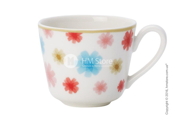 Чашка для эспрессо с блюдцем Villeroy & Boch коллекция Lina, 2 предмета, Cherry