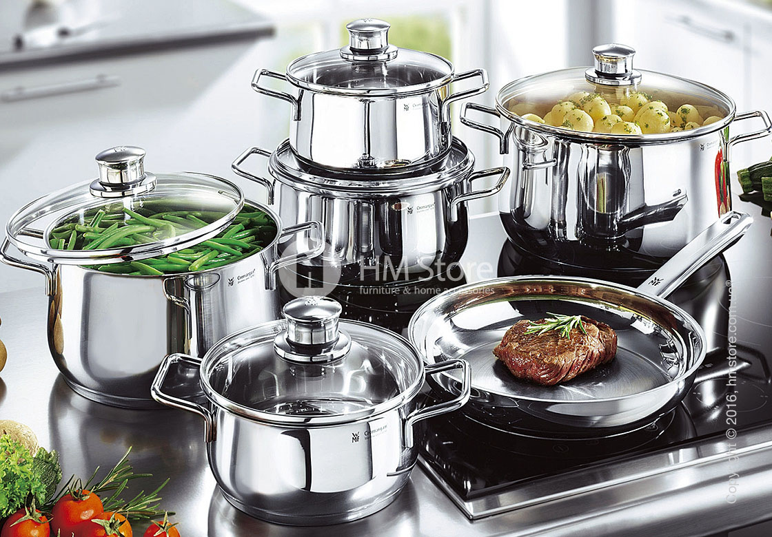 Набор кастрюль WMF коллекция Diadem Plus, 6 предметов