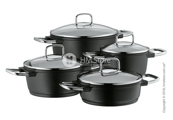 Набор кастрюль WMF коллекция Bueno Induktion, 4 предмета