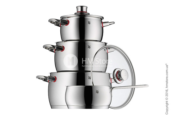 Набор кастрюль WMF коллекция Quality One, 4 предмета Набор кастрюль WMF коллекция Quality One, 4 предмета